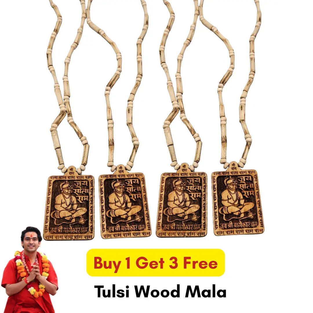 Hanuman Ji Tulsi Mala - Get 1 Buy 1 Free