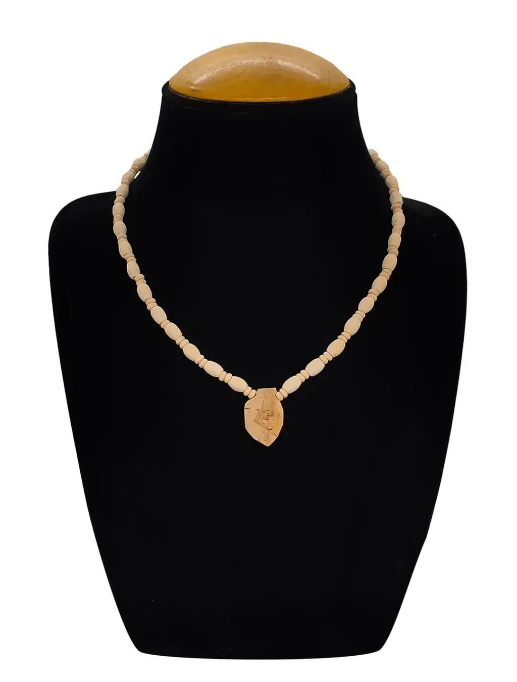 Original Tulsi Kanthi Round Beads Mala with Radha Pendent