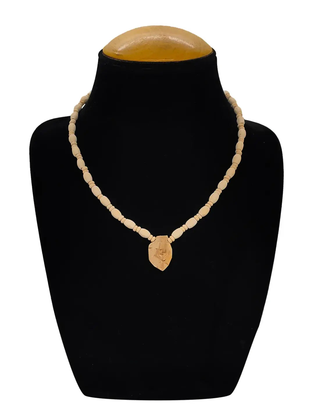 Original Tulsi Kanthi Round Beads Mala with Radha Pendent